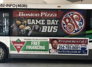 bus side advertising